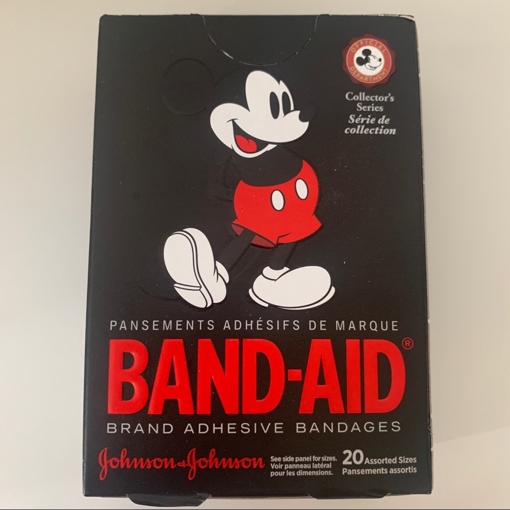 NIB Disney Mickey Mouse Band-Aid Collectors Ed